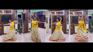 Malayalam Actress Moksha's latest very hot kathak dance