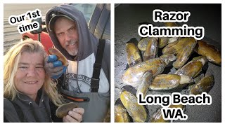 Razor Clam Techniques - Washington State - Catch and Cook!