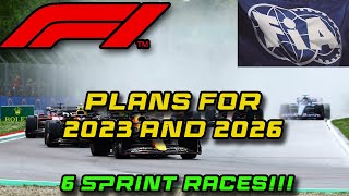 F1'S PLAN FOR 2023 AND 2026