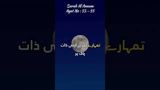 Surah Al Anaam | Ayat No - 53 - 55 | Urdu Translation Just |