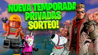 SORTEO AHORA Nueva TEMPORADA 1 CAPITULO 5 de Fortnite! (MAPA, PASE DE BATALLA) partidas privadas