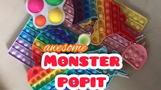 Awesome Monster Popit Fidget | Unboxing