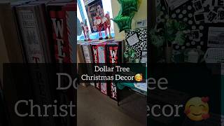 Dollar Tree Christmas Decor 🥰🎄🎅🤶 #dollartreefinds #christmas #christmasdecor #christmasdecorations