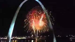 What a way to celebrate 50 years of the Gateway Arch!