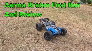 Aarma Kraton First Test Run And Review