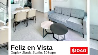 FELIZ EN VISTA DUPLEX 2 BEDROOMS 103 SQM