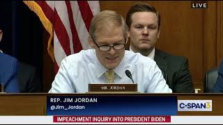 Jim Jordan SLAMS Biden Family Corruption