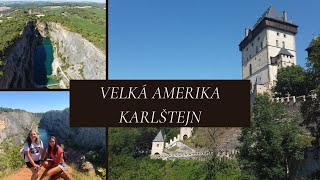 Great America in Czech Republic from drone | Walking tour