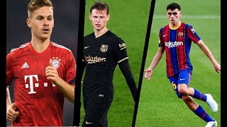 Imagine if they were on the same team 🔥Frenkie De Jong & Joshua Kimmich & pedri 🔥 4K