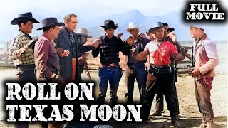 ROLL ON TEXAS MOON | Roy Rogers | Full Western Movie | English | Wild West | Free Movie