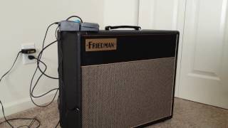 Friedman smallbox 50 combo. (Cell phone recording at apartment volume)