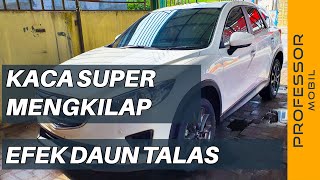 Cara Membuat Kaca Mobil Super Mengkilap dan Efek Hydrophobic Seperti Daun Talas | Garasi Professor