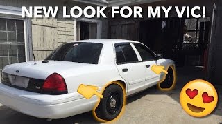 My Crown Vic Police Interceptor gets a new look!