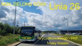 MZK Zielona Góra, linia 26 - Mercedes-Benz Conecto G #465