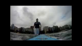 1º VIDEO DE SURF COM A CAMERA NOVA