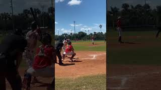 Colton Sampson Fort Meyers Florida, pitching against the Red Sox’s 17u scout team striking him out.