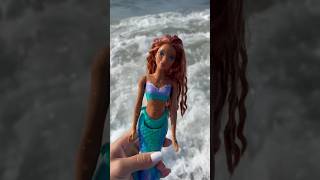 Watch Until the End🤣 #thelittlemermaid #ariel #bloopers #funny #ocean #disney #new #play #doll #fun