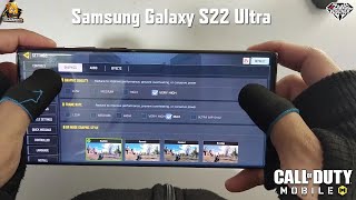 ReUpload Samsung Galaxy S22 Ultra - Gaming Test CoD Mobile | Season 9 (2022) | Zombies Are Back