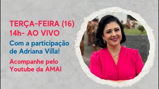 AMAI está ao vivo para mais um Podcast com o Cel. Zanatta e convidada Adriana Villa.