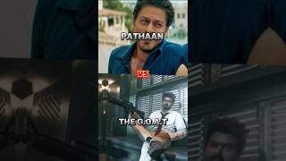 pathaan vs the goat movie day 4 collection comparison video short 💙👿 #goat #pathaan