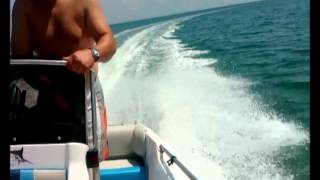 ranieri evo bf honda  training day, 38 knots speed (ΧΑΛΑΣΤΡΑ - ΠΥΔΝΑ)