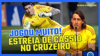 Cássio Faz Sua Estreia no Cruzeiro com Vitória de 2x1 Sobre o Bragantino (13/07/2024)