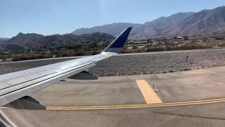 Palm Springs Taxi-Out: United Express Embraer 175