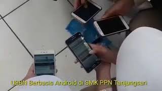 Demonstrasi USBN menggunakan Android