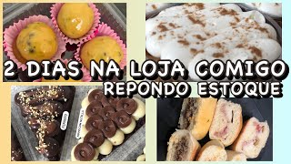 DOIS DIAS NA LOJA COMIGO / REPONDO ESTOQUE !!