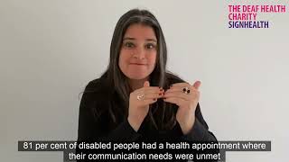 Abigail's Update - Review of the NHS Accessible Information Standard - BSL