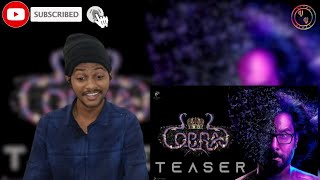 Cobra - Official Teaser | Chiyaan Vikram | AR Rahman | R Ajay Gnanamuthu | Reaction | Vinnu Vinay