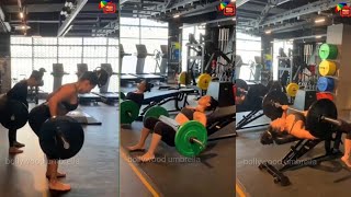 Tiger Shroff Sister Krishna Shroff Doing Hard Workout In Gym