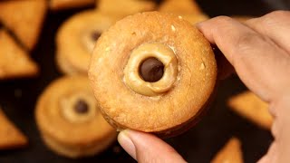 Eggless Atta Biscuit Recipe |How To Make Whole Wheat Cookies| Peanut Butter Cookies| No Oven Cookies