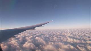 GoPro | Spectacular Sunset  Cloud landing + Aproach  | Air New Zealand | Boeing 787-9 Dreamliner