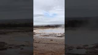 shooting water in Iceland  24sec