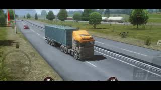 truckers of europe 3 - simulator driving scania truck #androidgameplay #mobilegameplay