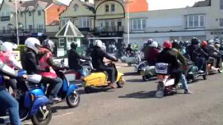 Scooter meet Bognor pier (2), 26 May 13