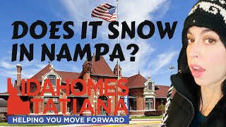 Does it snow in Nampa?