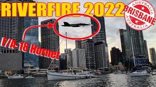 🔥🛥️✈️ RIVERFIRE BRISBANE 2022 | BOAT PERMIT | LOST ANCHOR | FIREWORK