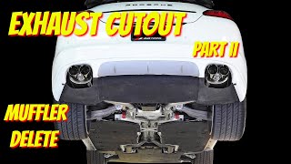 Electric Exhaust CUTOUT Muffler Delete SOUND Clip Part 2