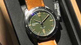 [Cực Chất] Christopher Ward C65 Trident Pro - KhaKhi Vintage Camel