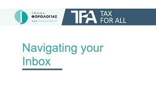 TFA - Message - Navigating your Inbox