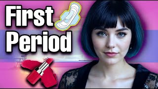 My First Period - Crossdressing Stories #mtf  👙