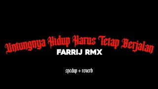 [VIRAL] DJ UNTUNGNYA HIDUP HARUS TETAP BERJALAN BOOTLEG 2024 by FARRIJ RMX ( spedup + reverb )