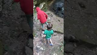 Falling rock back falls trail