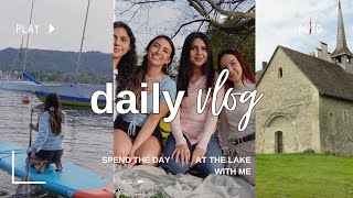 what it's really like living in Switzerland || trouble learning german, lake day, & friends