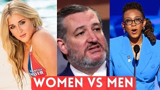 Ted Cruz & Riley Gaines DESTROY WOKE Human Rights Council President