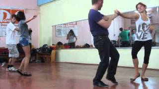 Танец Zouk - 2014-10-06 Слава - Татьяна in dance studio DancA г. Гомель, Беларусь!