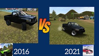 Extreme SUV Driving Simulator (2021 vs 2016)