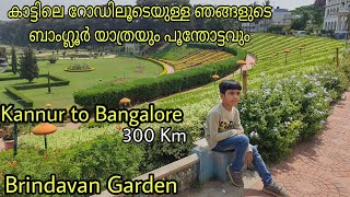 കാട്ടിലൂടെ നമ്മൾ ബാംഗ്ലൂർ പോയി ..|  Brindavan Garden | Kannur to Bangalore  Road Trip | Mysore KRS|